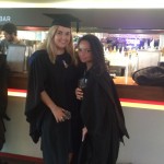 LSBU graduates - Charlotte Bright and Rachel Jacobs