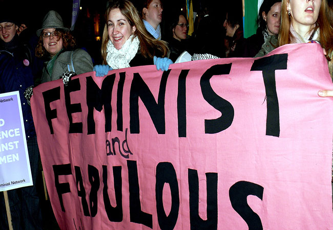 Feminist-march
