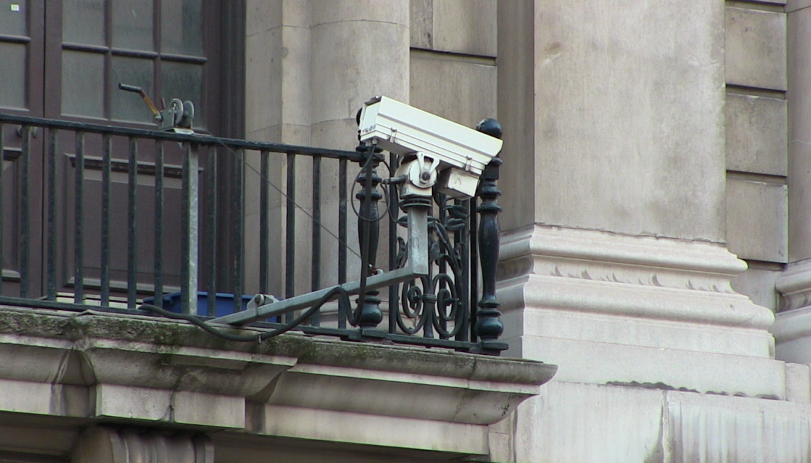 CCTV in operation at Old Bailey