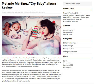 melanie martinzez review screenshot
